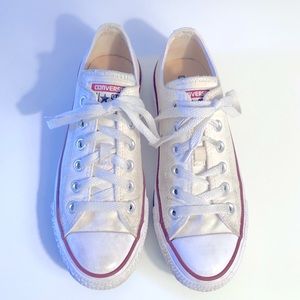White Converse, Women’s size: 6.5